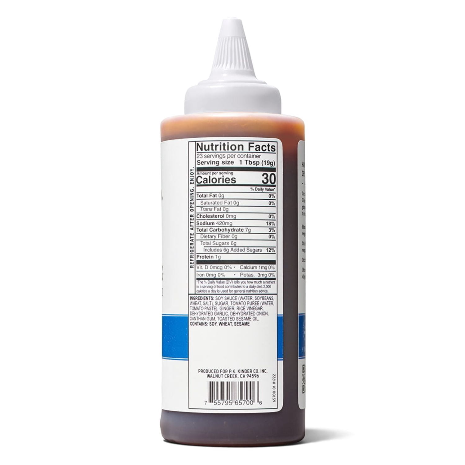(6 pack) Kinder's Japanese BBQ Cooking Sauce and Glaze, 15.5 oz Squeeze Bottle