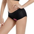 thumbnail image 4 of Ropa interior de ciclismo para mujer, con acolchado de gel 3D, malla transpirable, pantalones cortos para ciclismo de montaña, 4 of 5