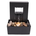 thumbnail image 1 of Fontaine Cascade, Fontaine de Table Compacte Design Galets pour Salon, 1 of 7