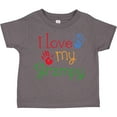 thumbnail image 3 of Inktastic I Love My Grampy Grandchild Boys or Girls Toddler T-Shirt, 3 of 5