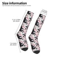 thumbnail image 2 of Sikiie Orchids Flowers Knee Socks, High Socks Long Stretchy Sock Women Knee High Stocking, Long Socks for Women, 2 of 6