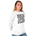 thumbnail image 3 of Funny Grandma Spoiled Grandchildren Women's Long Sleeve T Shirt Brisco Brands X, 3 of 6