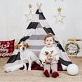 thumbnail image 6 of Kids Teepee Tent, Teepee Tent, Foldable Children Tent with Window, Kids Play Tent for Outdoor & Indoor, 6 of 8