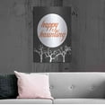 thumbnail image 6 of Luxe Metal Art 'Happy Haunting' by Lettered & Lined, Metal Wall Art, 24"x36", 6 of 9