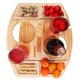thumbnail image 3 of Portable Wine Picnic Table 2 In 1 Wooden Wine Table, Champagne Picnic Snack Table For Camping, Beac, 3 of 5