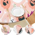 thumbnail image 4 of Halloween Ghosts Pumpkins and Bats Round Fitted Tablecloth with Elastic Edge,Dining Table Cover Waterproof,Outdoor Round Tablecloth for Camping,Dining,Indoor and Outdoor, 4 of 7