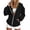 A-Black1215, variant on Womens Raglan Pocket Full Zip Hooded Jacket Adjustable Drawstring Long Sleeve Cardigans Jogging Daily Wear Casual Hood Outerwear