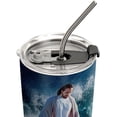 thumbnail image 3 of 20oz Christian Gifts for Women, Men, Religious Gifts for Women, Catholic Gifts for Women, Coffee Thermos for Women, Men, Bible Jesus Faith Tumbler Cup, Insulated Travel Coffee Mug with Lid, 3 of 6