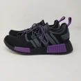 thumbnail image 2 of Adidas NMD R1 Black Active Purple Grey Kings Ravens GW5664 Men's Shoe Size 8.5, 2 of 6
