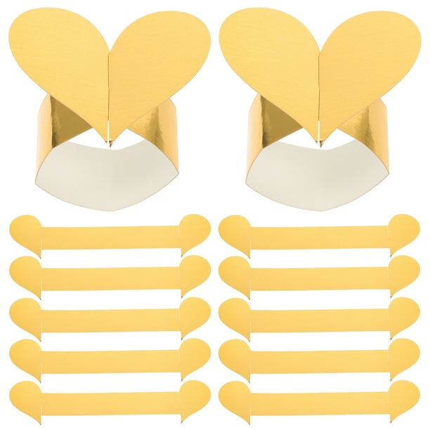 KAKOWELY 25 servilletas decorativas con forma de hierba, reflectantes, para bodas