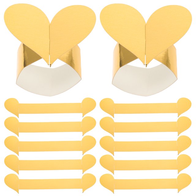KAKOWELY 25 servilletas decorativas con forma de hierba, reflectantes, para bodas
