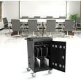 thumbnail image 5 of 30 Device Mobile Charging Laptop & Tablet Storage Carts for Chromebooks and Computers Up to 17 inch Screen, Lockable Mobile Charging Cart Station for School, Office, Black, 5 of 9