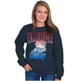 thumbnail image 4 of Dennis the Menace American Patriot Sweatshirt for Men or Women Brisco Brands S, 4 of 6