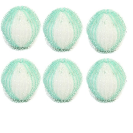 

Reusable Washing Machine Epilator Washing Machine Hair Catcher Clothes Ball Dog Cat Pet Light Blue + White