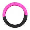 thumbnail image 4 of Funda protectora para anillas de gimnasia artística, apta para anillas de 10 cm a 85 cm. Negro y rosa, 4 of 9