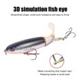 thumbnail image 3 of Señuelos de pesca de hélice 10cm Fake Topwater Tail Artificial Hard Bait (Plata) Likrtyny Para estrenar, 3 of 6