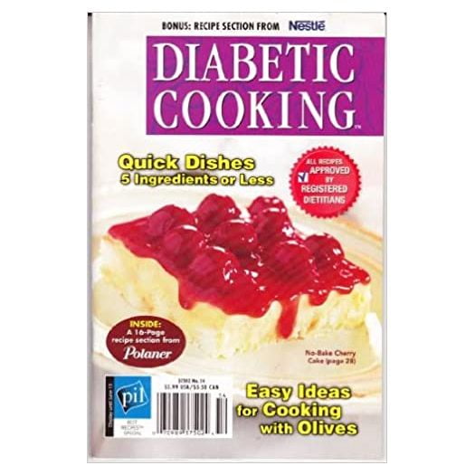 Diabetic Cooking Vol. 1, #45 May / June 2006  (Diabetic Cooking) (Cookbook Paperback)