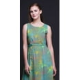 thumbnail image 2 of Bimba Leaves Ladies Printed Long Tank MaxiÂ&nbsp;DressÂ&nbsp;Resort Wear Evening Gown-X-Large, 2 of 5