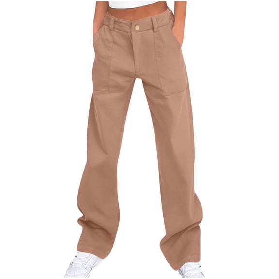 Cargo Sweatpants for Women Plus Size Cargo Pants for Women Wide Leg Dress Pants for Women Yoga Work Pants for Women Women's Pants Casual Cargo Scrub Pants for Women Pink S
