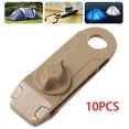 thumbnail image 4 of 10 abrazaderas multiusos para tienda de campaña, soporte ajustable para hebilla de nailon para exteriores 85x28x26mm kusrkot  Clips de lona, 4 of 8