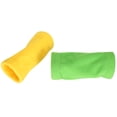 thumbnail image 5 of Túnel para mascotas, franela suave, túnel de 1 vía para hámster, animales pequeños, juguetes para jugar y descansar (amarillo y verde), 5 of 5