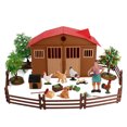 thumbnail image 1 of Simulation Poultry Animal Model Set Diy Farm Animal Action Figures Plant Scene Fence Model Toys For Birthday Gifts, 1 of 6