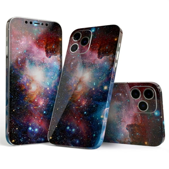 DesignSkinz Neon SuperNova Space Explosion V2 Full-Body Skin Decal Wrap Cover for iPhone 16