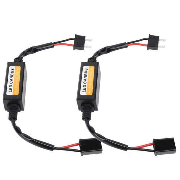 Decodificador de errores de Advertencia, Decodificador de Faros anti -Flicker LED Pre -CABLEADO RESTENTE AL AGUA PARA AUTOMÓVILES PARA AUTOMÓVILES