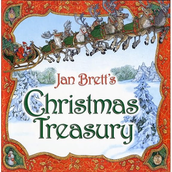 Pre-Owned Jan Brett's Christmas Treasury (Hardcover) 0525517189 9780525517184