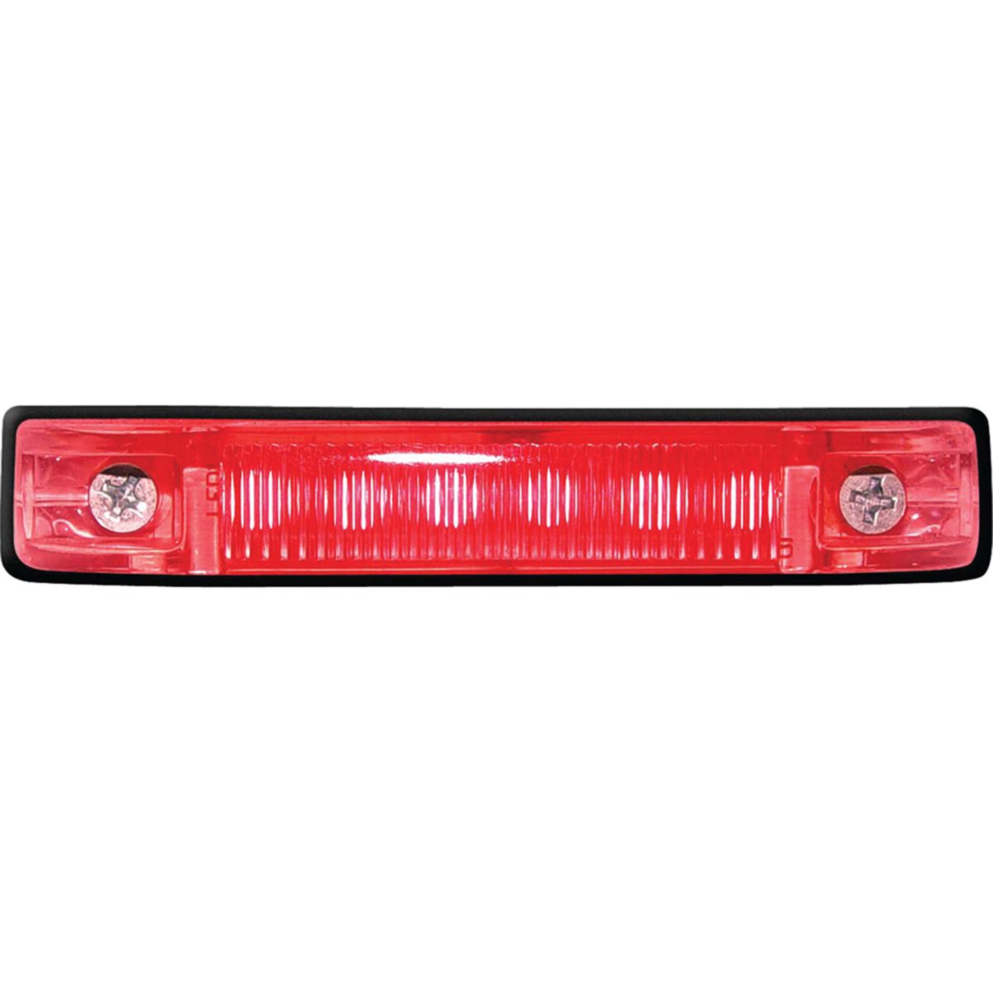 SeaSense 4" MultiPurpose 6 LED Utility Strip Light, Red