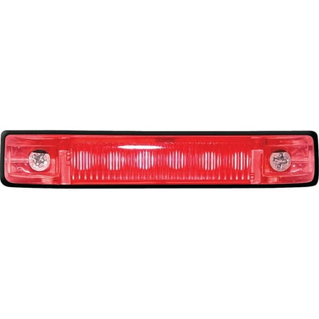 SeaSense 4" Multi-Purpose 6 LED Utility Strip Light, Red