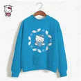 thumbnail image 4 of Sudadera de HELLO KITTY para mujer, ropa de calle de primavera, jerseys de cuello redondo de poliéster con dibujos animados, camisetas informales de manga larga con estampado de Groot, 4 of 5