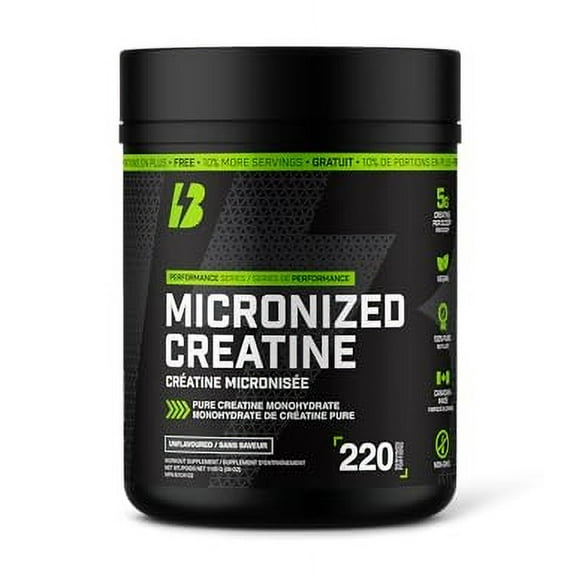 BULL Nutrition – Micronized Creatine Monohydrate Supplement Powder for Muscle Growth, Increased Endurance and Strength for an Elevated