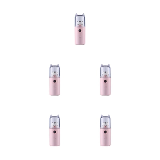 Pulverizador de Niebla Facial Eléctrico Injueey 30ml Hidratante Rosa Type2 NO2