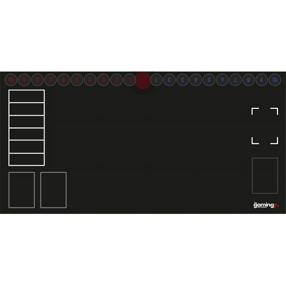 The Gaming Mat Company Single Player Playmat for Digimon TCG Large 28.3 x 14.1 Water Resistant Trading Card Game Mat