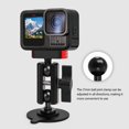 thumbnail image 3 of Secure 17mm Ballhead Aluminum Alloy Suction Cup Mount for Sports Cameras Multi Surfaces Strong Adhesive Base, 3 of 8