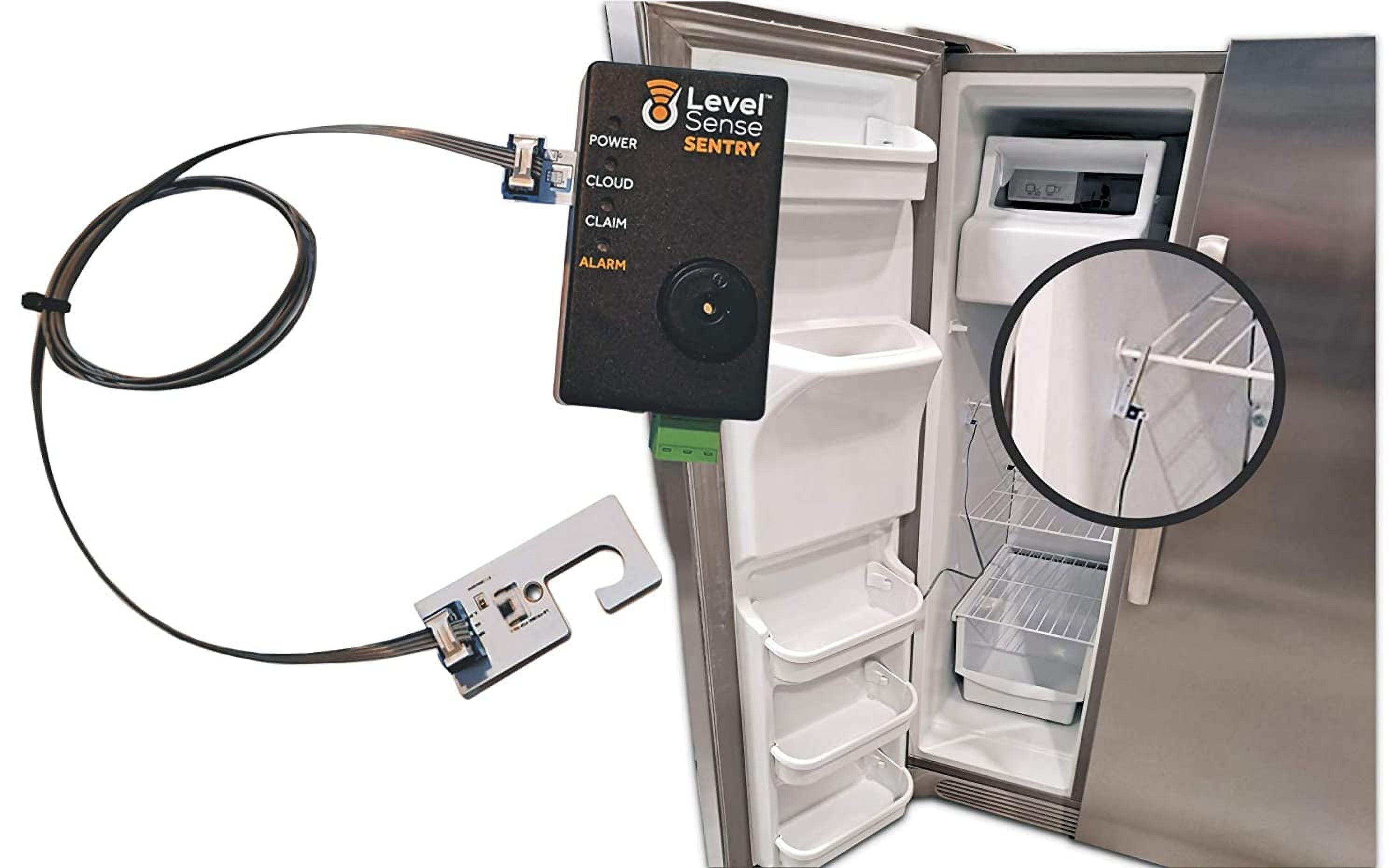 Freezer Temperature Alarm with Email, Wi-Fi Enabled, 4 Foot. Sensor