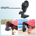 thumbnail image 6 of Baseball Hat Clip for Insta360 Go 3/3S, Vertical & Horizontal Adjustable Baseball Cap Backpack Mount Bracket Fixing Bracket for Insta 360 Go 3S Accessories, 6 of 9