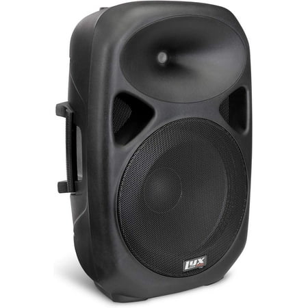 LyxPro 15   Active PA Rechargeable Battery Loudspeaker  Bluetooth  MP3  USB - Black