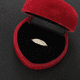 thumbnail image 5 of Anillo con microincrustaciones de circonitas eólicas de Europa y Estados Unidos, anillo fino y sencillo chapado en oro para mujer, 5 of 5