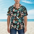 thumbnail image 4 of Fotbe Rottweiler Hawaiian Shirt for Men Unisex Summer Beach Casual Short Sleeve Cotton Linen Button Down Shirts-3X-Large, 4 of 9