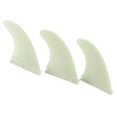 thumbnail image 3 of 3pcs Surfboard Tail Fin Environmental PVC Surf SUP Fins Set for Long Board Surfboard Tail,, 3 of 5