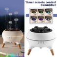 thumbnail image 3 of Timer Remote Control Humidifier Household Ultrasonic Porous Atomization Large Fog Volume Colorful Flame Aromatherapy Machine, 3 of 8