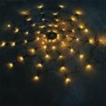 thumbnail image 5 of Dinheiro Luces de Malla Solares para Exteriores - 60 Piezas LED 1M x 1M Luces de Hadas Solares para Decoración de Paredes de Patio de Bodas, 5 of 5
