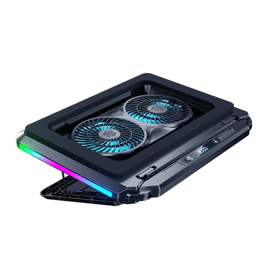 Laptop Cooling Fan Enhances 15x Airflows Overclocking Cooling Low Noise Fan for 15-21Inch Notebook Lightweighted