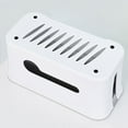 thumbnail image 3 of Cable Management Box Cord Organizer Box Hides Power Strips for Home Office Desktop, 3 of 10