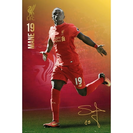 FC Liverpool - The Reds - Soccer Poster / Print (Mane #19) (Size: 24
