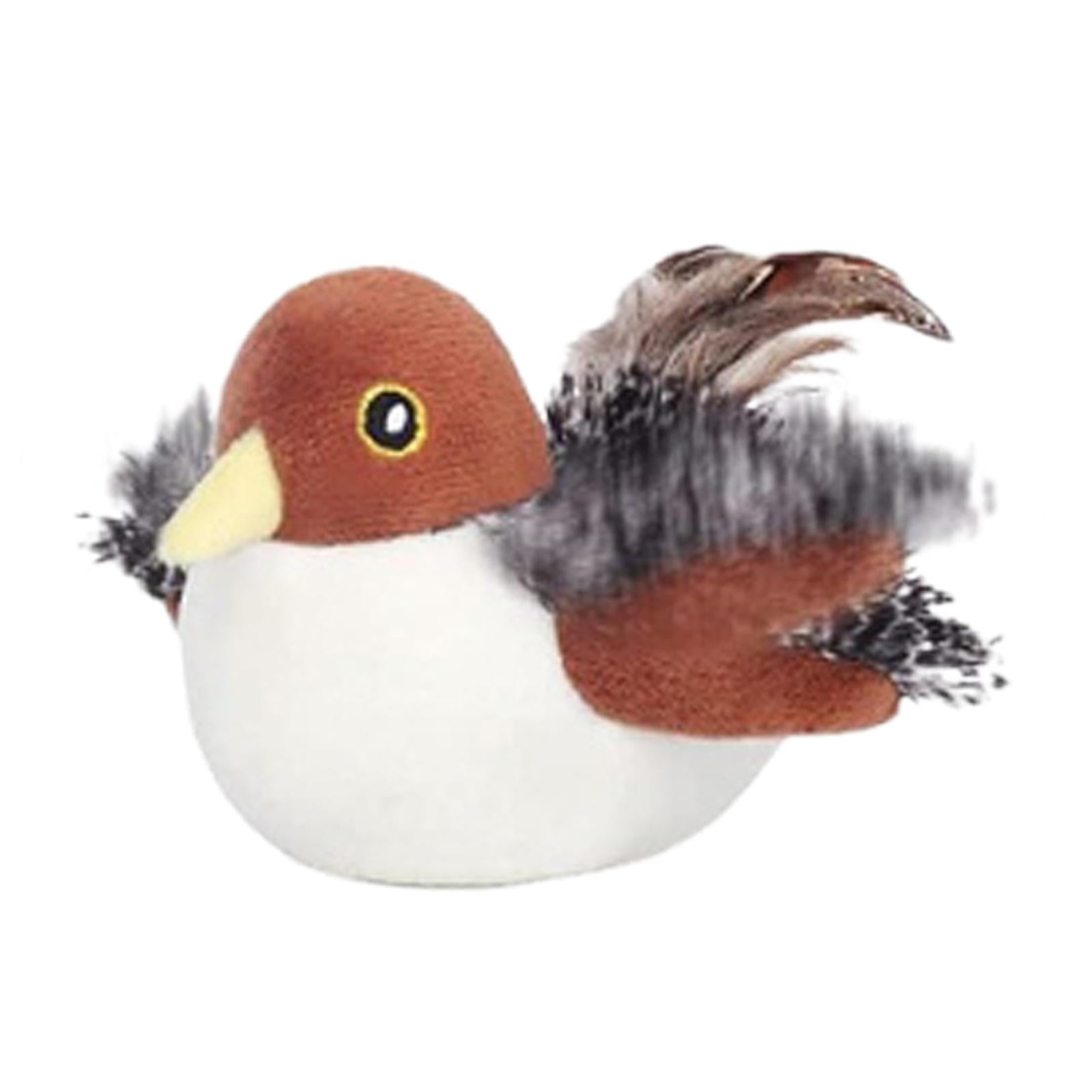 Serenable Flapping Bird Cat Toy Motion Activated Lifelike Electric Three Mode for Indoor Cats Cat Exercise Toy USB Rechargeable Style C