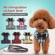 thumbnail image 4 of Billuyoard Perros Camisetas Nylon Correa Multiusos Estilo Simple Multicolor Cachorro Chaleco Ropa para mascotas Rojo М, 4 of 6