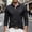 Black, variant on Kosheko Men's Point-Collar Contrast-Trim Pocket Rugged Shirt, Breathable Cotton Blend for casual business wear Yellow M